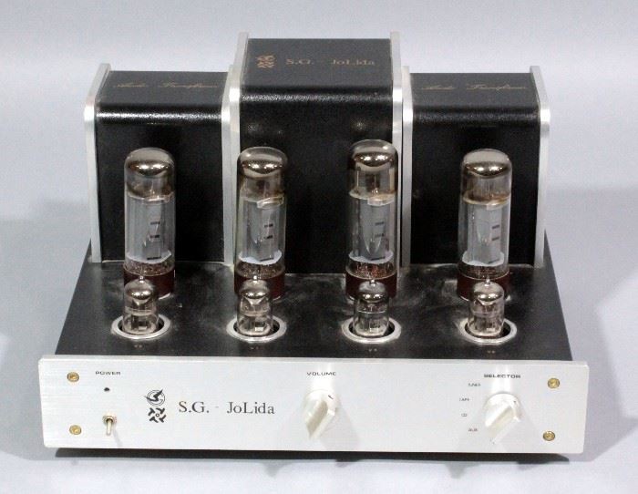 JoLida Model SJ-202A Multi-Input Integrated Tube Amplifier, with Extra Tubes