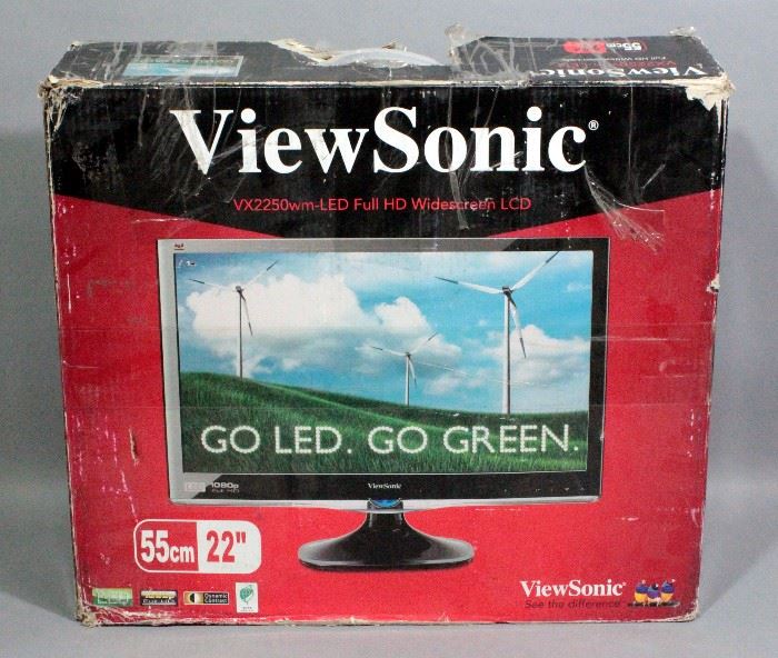 ViewSonic VX2250wm-LED 22" Full HD Widescreen LCD Desktop Monitor