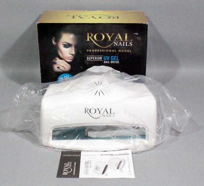 Royal Nails Professional Model Superior UV Gel Nail Dryer, 54 Watts, Model RN-541
