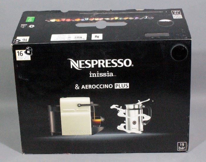Nespresso Inissia Espresso Maker and Aeroccino Plus Milk Frother
