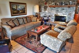 View of the downstairs living area