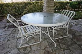 Aluminum outdoor set