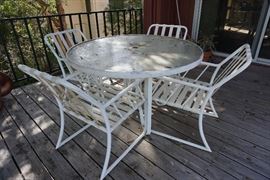 More aluminum furniture