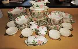 Franciscan Apple pottery set