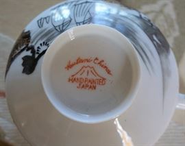 Japanese china tea service