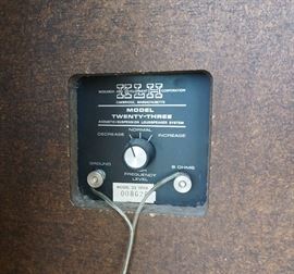 KLH Model 23 speakers