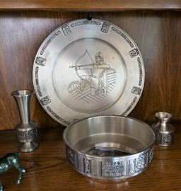 More pewter collectibles