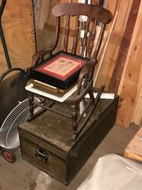 Child’s antique rocking chair