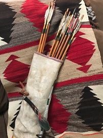 American Indian Quiver of Arrows