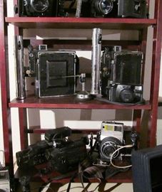 Konica, Koni and Graflex Professional Cameras
