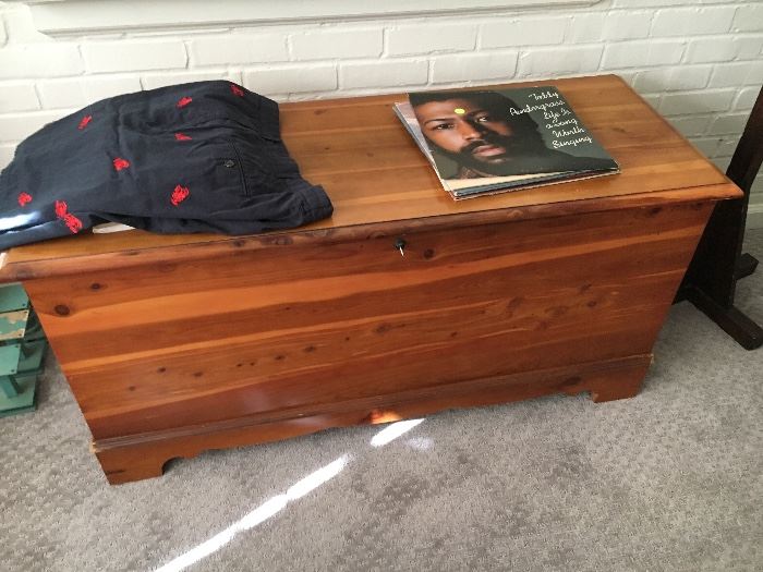  Great old cedar chest 