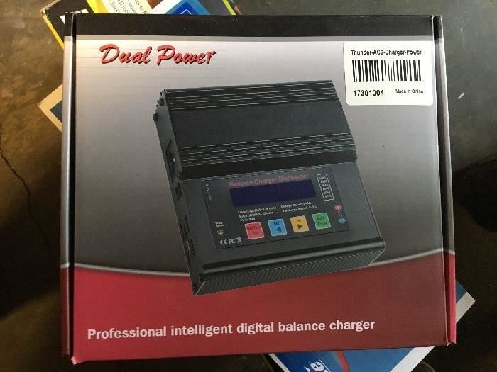  Professional intelligent digital balance charger dual power 