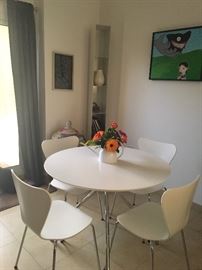 Dining table & chairs. Purchased in Dubai, UAE.