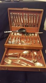 Sterling Flatware, Reed & Barton Classic Rose Pattern