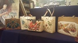 Assorted Enid Collins Purses