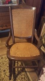 Cane Back and Seat Rocker