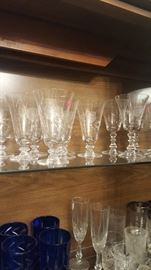 Assorted Crystal Stem and Glassware