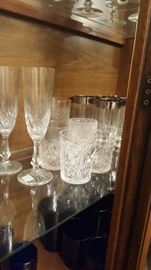 Assorted Crystal Stem and Glassware