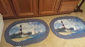 Lighthouse Bathroom Mats