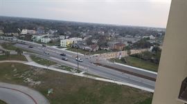 Visual of Ocean Drive as you approach Marina del Sol