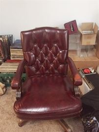 Here is the other leather chair