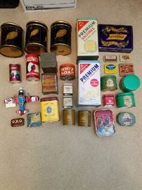 More old tins!