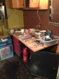 Workbench and supplies!