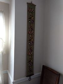 Stitched bell pull!!