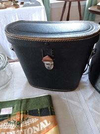 Pair of old binoculars in case!