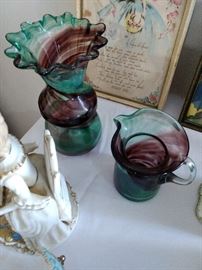 Lots of glassware in every room!! Tables and tables full!!