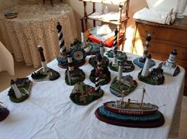 Who collects lighthouses??? There will be many at this sale.