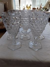 So much glassware at this sale!