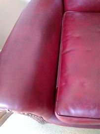 A closer look at the red chair!