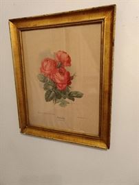 Such a pretty floral picture.