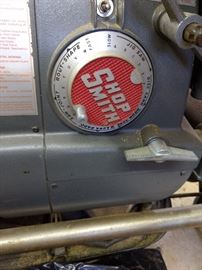 Shop Smith 5!!! One machine that does it all!! It has a table saw, band saw, drill press, scroll saw, jointer, belt sander, lathe...