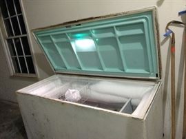 This Sears is super old but works like a charm! I really like the cool blue color! The top has rust but like I said it does the job!