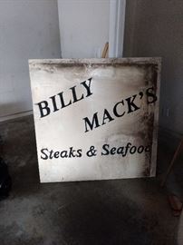 This is what's on the back of the two "city cafe" signs.