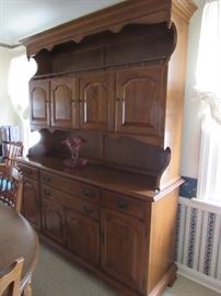 The grandmama of a Hutch, creating a presence in any room and so much storage