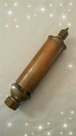 Just found this antique Steam Train Whistle, solid brass