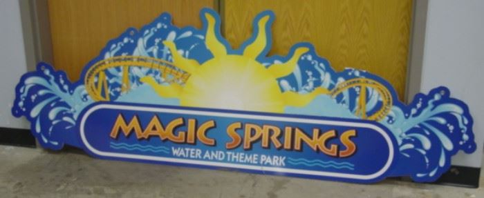 Magic Springs Sign