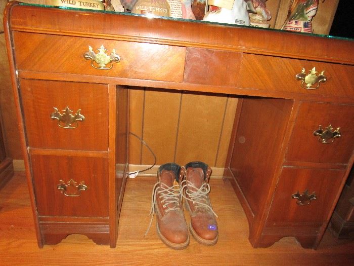 Vintage Has Been Used As A Desk But May Have Originally Been A Vanity.