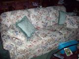 Floral couch, Broyhill