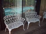wrought iron patio set