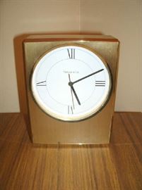 VINTAGE TIFFANY & CO CARRIAGE CLOCK