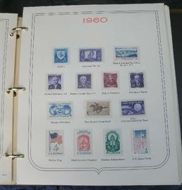 VINTAGE COMMEMORATIVE STAMP COLLECTION