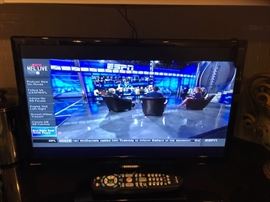 Extensive Audio / Video collection 7 TV's , multiple Amplifiers and CD players /
48” Samsung 4 yrs old
32” sharp 4 yrs old
54” Mitsubishi 5+ yrs old
20” Samsung counter monitor on stand
55” Samsung F8000 LED Smart TV - Theater Room
28” Visio in gym
40” Sony Bravia