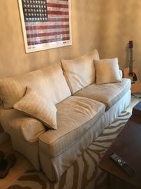 4 yr old over-stuffed Couch from TV room