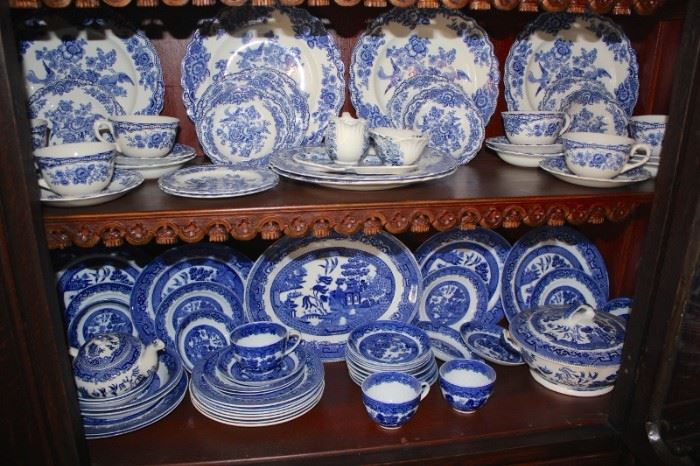 Blue and White China Sets