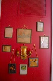 Assorted Wall Plaques and Sconce
