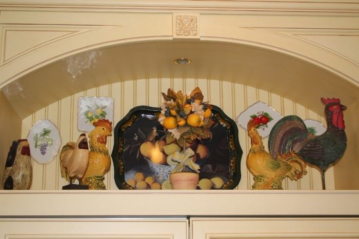 Kitchen Decorative - Roosters